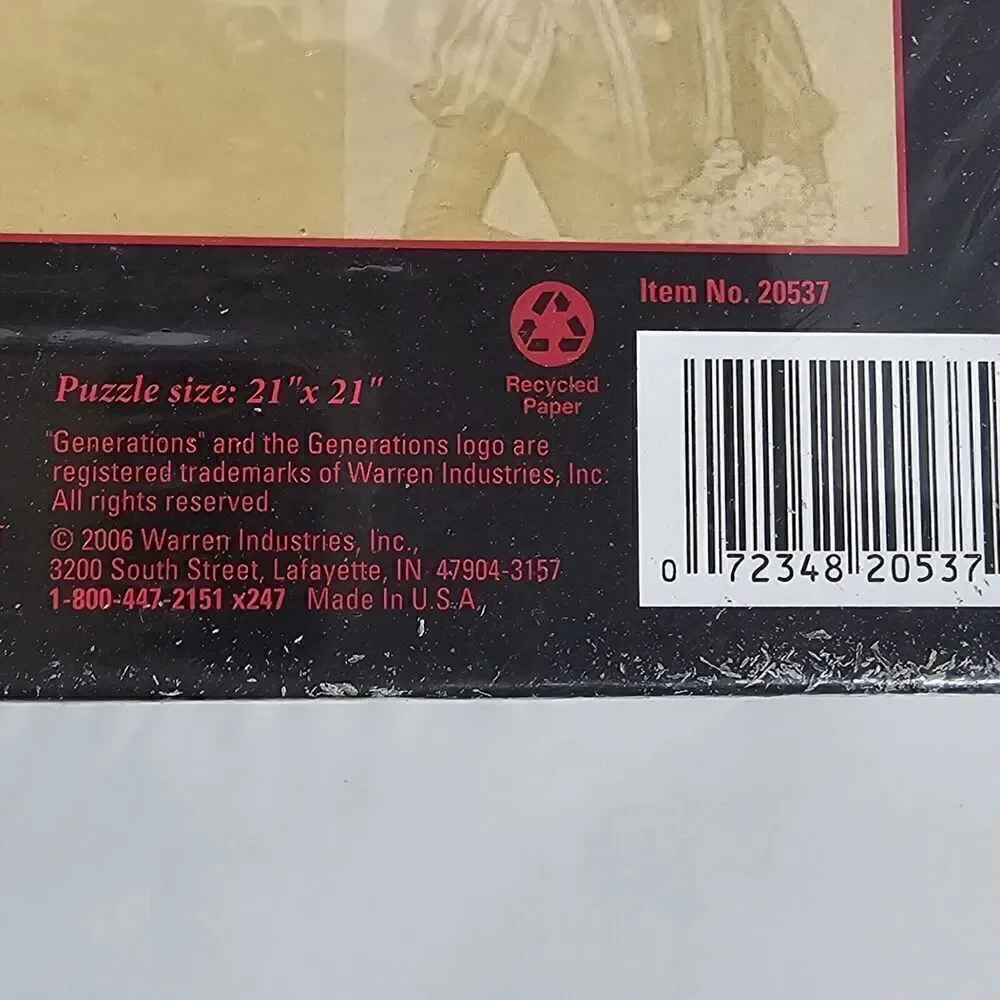 Kodak Generations 1940 Toy Room Jigsaw Puzzle 750 Pieces Rose Art‎ Sealed 2005